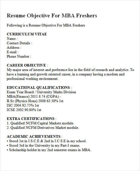 career objective for mba finance fresher Objective Resume Ideas, Objective For Resume, Simple Job Application Letter, Mba Resume, Finance Resume, Career Objectives For Resume, Fresher Resume, Career Objective, Applying For A Job