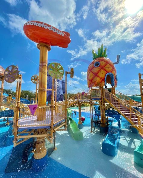 Nickelodeon Hotel, Fun Water Parks, Water Park Rides, Water Theme Park, Budget Friendly Travel, Like And Comment, Indoor Playground, Summer Bucket Lists, Vacation Places