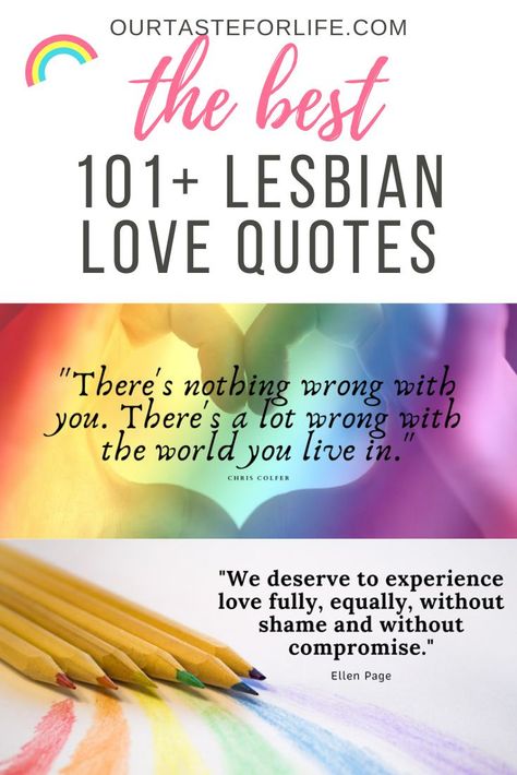 Looking for the best lesbian love quotes? We've collated over 100, funny lesbian quotes, inspiring lesbian quotes, & lesbian love quotes for your girlfriend Lesbian Quotes For Wife, Girlfriend To Girlfriend Quotes, Good Morning Lesbian Quotes, Lesbian Love Quotes Short Funny, Love Quotes Lesbian Girlfriends, Coming Out As Lesbian Ideas, Lesbian Love Quotes Short, Lesbian Quotes For Her, Quotes Lesbian