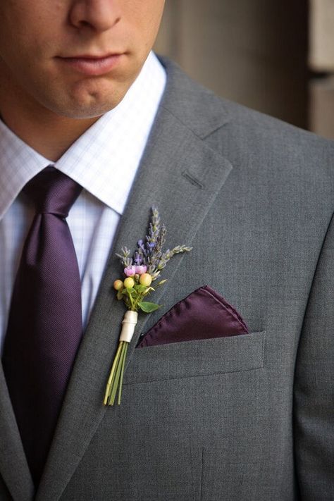 Groomsmen Attire Grey, Plum Wedding Colors, Chicago Cultural Center Wedding, Plum Bridesmaid, Plum Bridesmaid Dresses, A Man In A Suit, Plum Wedding, Man In A Suit, Wedding Groomsmen