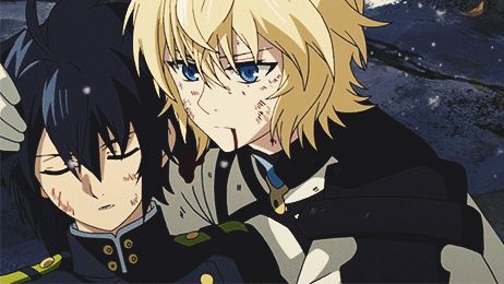 The End Gif, Mika And Yu, Mikaela Hyakuya, Seraph Of The End, Owari No Seraph, Naruto Uzumaki, Rainy Day, Sailor Moon, Manga Anime