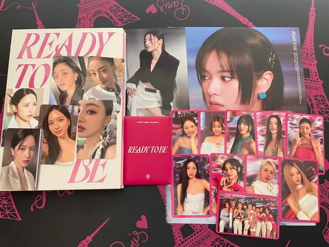 twice album unboxing video is up, pls go check out the full vid over on yt!!💜 #kpop #twice #readytobe #twiceunboxing #albumunboxing #kpopunboxing #unboxing #lovelymagicshop Twice Album Unboxing, Kpop Album Unboxing, Kpop Unboxing, Twice Ready To Be, Manifesting Board, Album Kpop, Album Collection, Twice Album, Kpop Collection