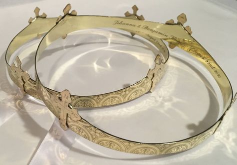 Greek Orthodox Wedding Crowns, Orthodox Christian Wedding, The Seven Sacraments, Orthodox Wedding Crowns, Romanian Wedding, Christian Wedding Ceremony, Seven Sacraments, Holy Matrimony, Orthodox Wedding