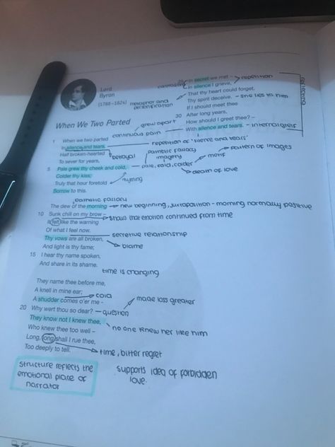 Sign Of The Four Revision Gcse, When We Two Parted Poem Analysis, Poetry Gcse Revision, Gcse Revision Notes English Poems, Charge Of The Light Brigade Poem Analysis, Gcse Poems, Poem Analysis, English Literature Notes, Gcse English Literature