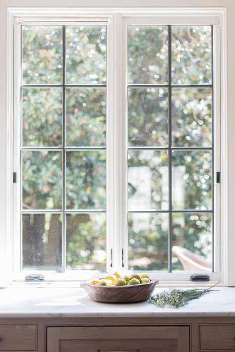 Farmhouse Inn, Kitchen Vignettes, Farmhouse Bed, Metal Windows, Fresh Farmhouse, Interior Finishes, Farmhouse Remodel, Cottage Charm, White Marble Countertops