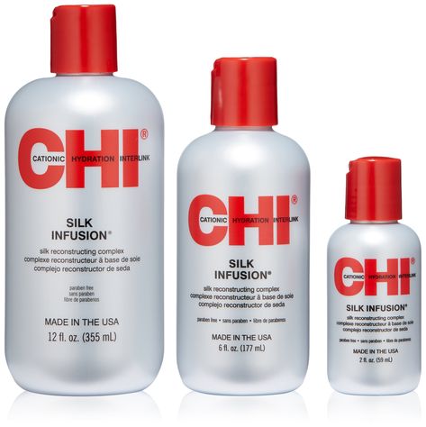 CHI Silk Infusion Multipack ** Continue to the product at the image link. (This is an affiliate link) Chi Silk Infusion, Chi Hair Products, Best Curlers, Hair Cream, Natural Silk, Leave In, Alcohol Free, Hair Products, Keratin