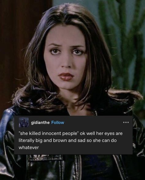 btvs textpost part 2 (faith edition) part 1 part 3 part 4 part 5 Faith Btvs, Faith Buffy The Vampire Slayer, Faith Lehane, I'm Scared, Buffy Summers, Pop Culture References, Im Scared, Buffy The Vampire, Buffy The Vampire Slayer