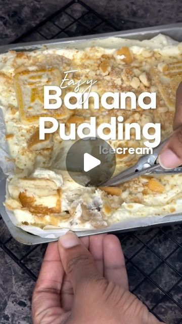 Pudding Ice Cream Recipe, Refreshing Drinks Alcohol, Banana Pudding Ice Cream, Fruity Alcohol Drinks, Easy Mixed Drinks, Ice Cream Shake, Summer Drinks Alcohol, Pudding Ice Cream, Mixed Drinks Alcohol