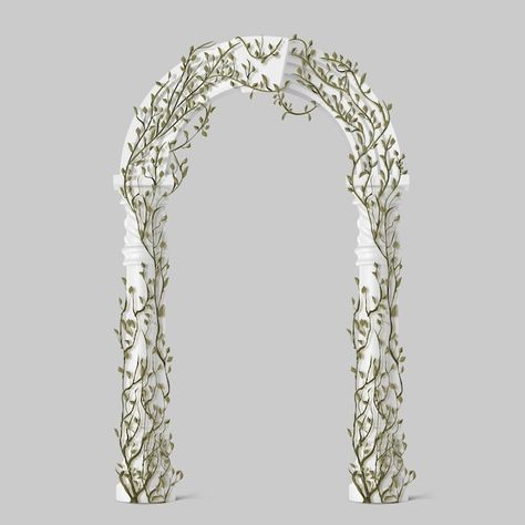 Ivy on marble arch, vines with green lea... | Free Vector #Freepik #freevector #climbing-plant #ivy-leaf #pillar #column-pillars Gate Way, Marble Arch, Schedule Design, Real Estate Flyers, Industrial Art, Shop Icon, Color Palette Generator, Image House, Wedding Arch