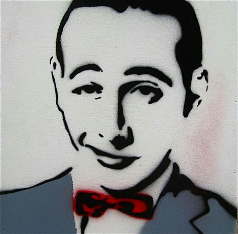 Peewee Herman tattoo!! Graffiti Art Painting, Tattoo Future, Peewee Herman, Pee Wee's Playhouse, Gallery Art Wall, Paul Reubens, Badass Drawings, Pee Wee Herman, Street Art Graffiti Murals