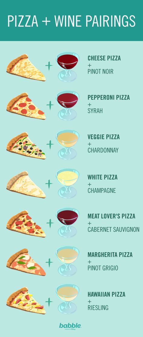 From Babble. Pizza And Wine, Wine Pairings, Cheese Party, Wine Tasting Party, Wine Guide, Tasting Party, Wine Food Pairing, Wine Cheese, Wine Parties