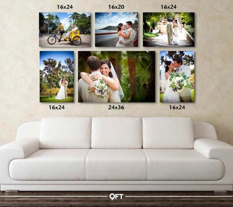 Canvas Sizes for Gallery Wall | Amanda Howse Photography Canvas Wall Collage, Labyrinth Design, Canvas Photo Wall, Farmhouse Room, Photo Wall Gallery, Gallery Wall Inspiration, Wall Gallery, Inspiration Wall, Photo Canvas