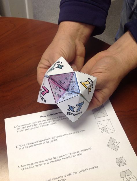 Students will love learning with our origami cootie catchers a.k.a fortune tellers! Cootie Catcher, Differently Abled, Fortune Tellers, Holistic Education, Super Teacher, Teachers Aide, Make Learning Fun, Love Learning, Teacher Worksheets