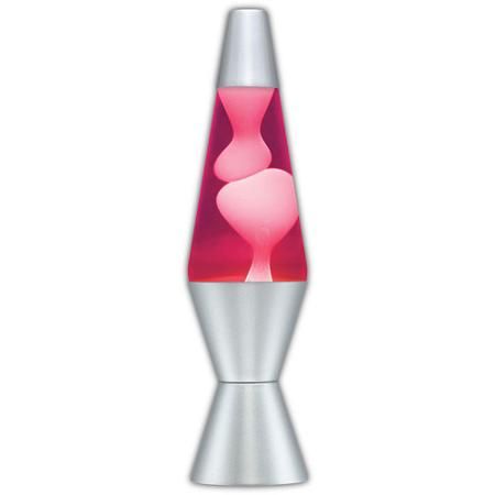 Lava Lite 14.5" Classic Lava Lamp, White Wax/Pink Liquid/Silver Base Preppy Teen Room, Preppy Teen, Lamp Pink, Clear Crystal Necklace, Lava Lamps, Liquid Silver, Rainbow Room, The Time Machine, Radiant Orchid