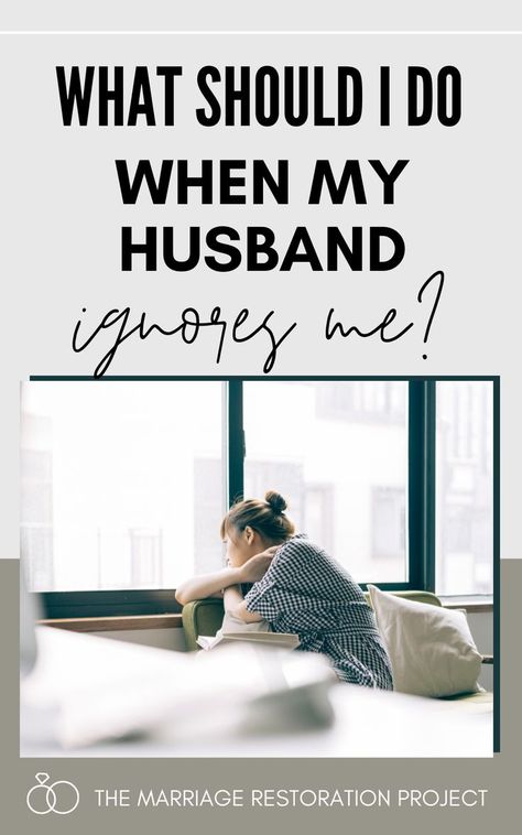 If your husband is ignoring you, you may be feeling uncomfortable, sad, or even mad. This article, written by a trained and licensed marriage counseling professional, aims to help you gain more clarity about what is happening and what you can do to positively impact the situation. It looks at possible reasons your husband might be ignoring you, motives behind the behavior, practical solutions to help you cope as well as communication tips to try to fix your relationship problems. Husband Ignores Me, Feeling Ignored, Marriage Restoration, Cheating Boyfriend, Marriage Inspiration, Intimacy Issues, Marriage Issues, Communication Tips, Saving Your Marriage