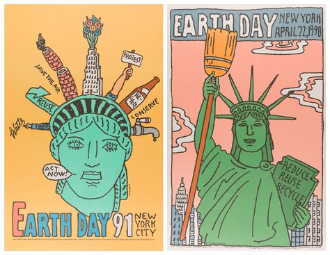 Cartel "Earth Day" (1991) Pineado por Josmar Alejandra Guevara Quintero Earth Day Poster, Seymour Chwast, Earth Day Posters, Beautiful Rabbit, Art Terms, San Francisco Museums, Museum Of Modern Art, Earth Day, New Day