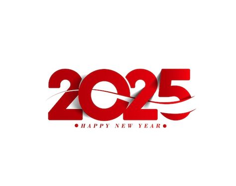 New Year Typography Graphic Design, 2025 Typography Design, Happy New Year Flyer Design 2025, 2025 Text Design, Happy New Year Poster Design 2025, 2025 Logo Design, New Year Poster 2025, Happy New Year Flyer Design, Happy New Year Banner Design