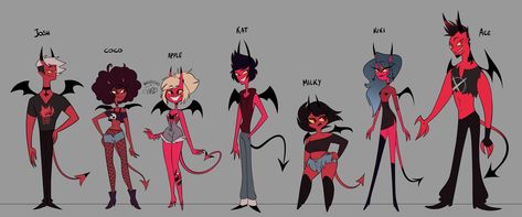 Camille League Of Legends, Hyanna Natsu, Verosika Mayday, Vivziepop Hazbin Hotel, Character Sheet, Hotel Art, Monster Girl, Helluva Boss, Character Designs