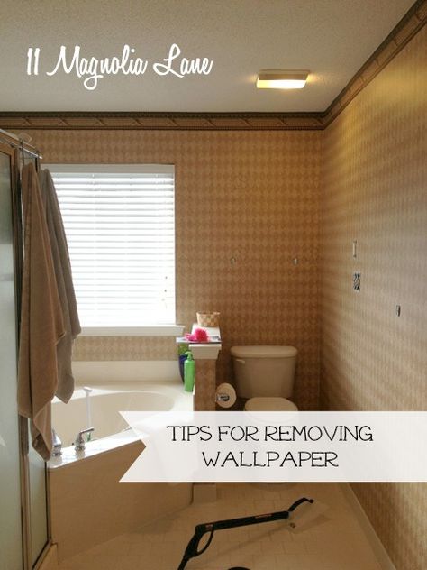 Something I have to do very soon myself and not looking forward to so a few tips help me to know I can do it.  Here is how to remove wallpaper by 11 Magnolia Lane who I found on HomeTalk.  #HomeTalk, #wallpaper, Rancher Remodel, Removing Wallpaper, How To Remove Wallpaper, Window Cleaning Tips, Wallpaper Application, Remove Wallpaper, Steam Machine, Wallpaper Removal, Home Repairs