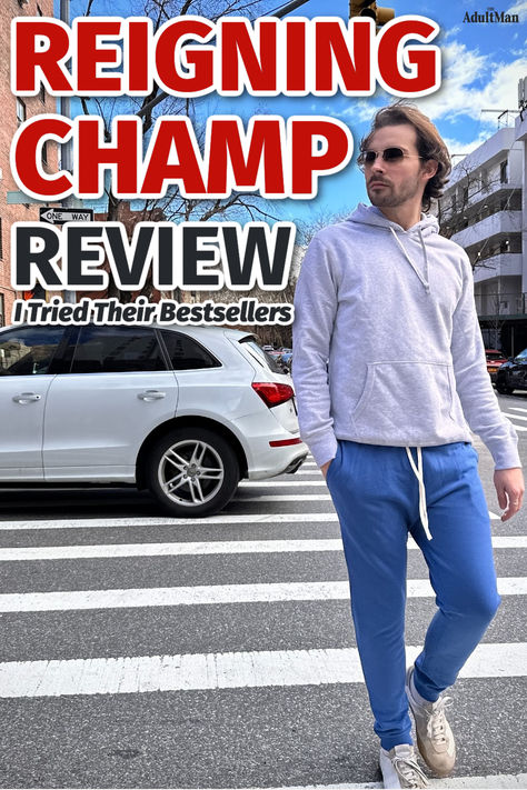 Reigning Champ Review: I Tried Their Bestsellers Gentlemens Guide, Reigning Champ, Men's Style, Formal Wear, Reign, I Tried, Best Sellers, Gentleman, Casual Wear