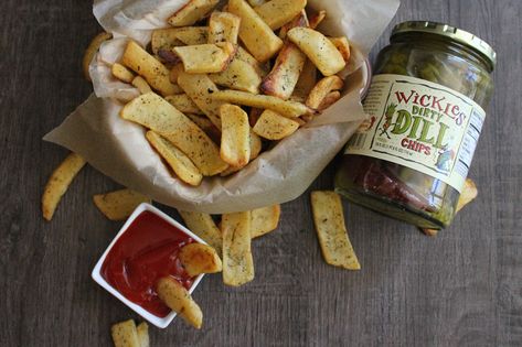 Wickles Pickle Brined French Fries - Wickles Pickles Potatoes Dauphinoise, A Dream Come True, French Fries, Dream Come True, A Dream, Pickles, Cucumber, Side Dishes, Condiments