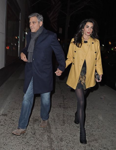 There's a Cool Way to Wear Tights Tights And Heels Outfit, Peep Toe Heels Outfit, Tights With Heels, George And Amal, Revealing Dresses, Tights And Heels, Us Fashion, Heels Outfits, Amal Clooney