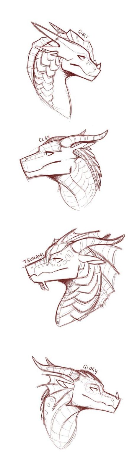 Dragon Heads, Paper Dragon, Wings Of Fire Dragons, Dragon Sketch, 강아지 그림, Fire Art, Creature Drawings, Wings Of Fire, Dragon Artwork