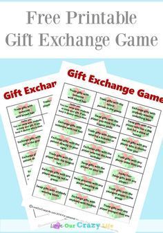 Fun twist on a gift exchange game. Perfect for work, family, or other gift exchanges. Free printable! via /thebeccarobins/ Gift Exchange Dice, Gift Exchange Game, Family Gift Exchange, Christmas Gift Exchange Games, Christmas Gift Games, Gift Exchange Games, Swap Gifts, Christmas Gift Exchange, Christmas Games For Family