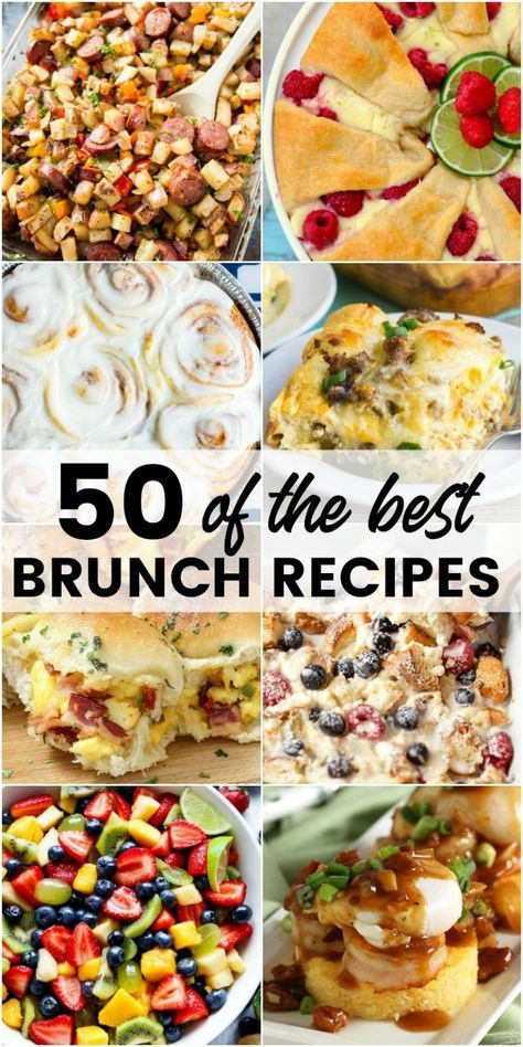 Easter Brunch Buffet, Brunch Party Recipes, Recipes Brunch, Christmas Brunch Recipes, Bread Booze Bacon, Menu Sarapan Sehat, Best Brunch Recipes, Ladies Brunch, Easy Brunch Recipes