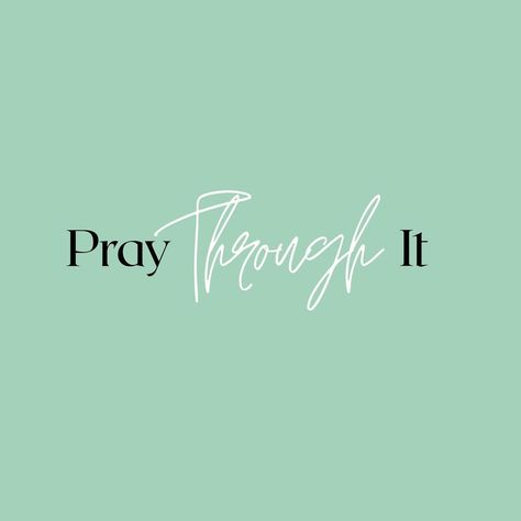 Cookie Johnson on Instagram: “Pray on it. Pray over it. Pray through it. #StayPrayedUp #FaithfulFriday #FaithWithoutWorksIsDead #StayFocused” Pray Through It, Pray On It, Growth Spurt, Quote Wallpaper, New Uses, Stay Focused, Over It, Wallpaper Quotes, Painting Ideas