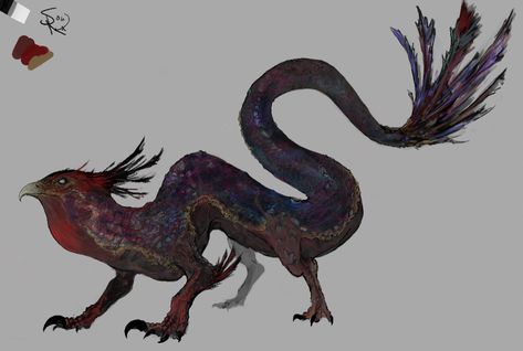 Crystalvein Basilisk by Halycon450 on DeviantArt World Mythology, Doodle Characters, Love Monster, Creature Concept, Fantastic Beasts, Creature Art, Fantasy Creatures, Mythical Creatures, Online Art Gallery