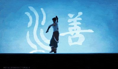 Korra water bending gif Korra Banner Gif, Legend Of Korra Spirit World, Water Bending Gif, Atla Bending, Korra Waterbending, Tvpaint Animation, Korra Gif, Mha Script, Chrome Wallpaper