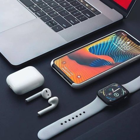 Apple Ecosystem, All Apple Products, Apple Iphone Accessories, Iphone Macbook, Airpods Apple, Apple Watch Iphone, Apple Technology, Black Apple, Mac Book