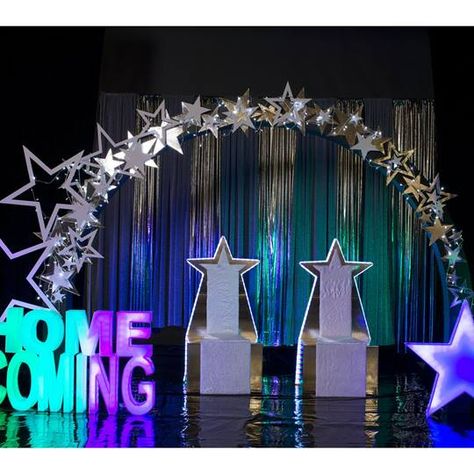 Starry Night Prom, Prom Decorations, Night To Shine, Parade Float Supplies, Homecoming Themes, Prom Favors, Prom Decor, Graduation Theme, Parade Float