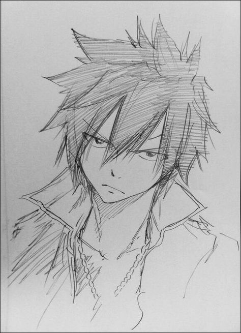 Fairy Tail Sketches, Grey Fullbuster, Fairy Tail Drawing, Fairy Tail Gray, Awesome Drawing, Fariy Tail, Gray Fullbuster, Fairy Tail Guild, Fairy Tail Art