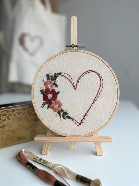 Embroidery Patterns Valentines Day, Valentine’s Embroidery, Embroidery Designs Valentines, Valentine’s Day Embroidery Ideas, Valentine Embroidery Ideas, Embroidery Valentine Ideas, February Embroidery, Valentines Hand Embroidery, Valentine’s Day Embroidery