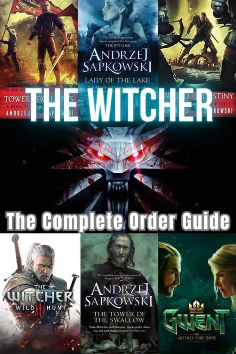 The Witcher is one of the most successful fantasy series of all time. One that stretches across multiple formats in ways that nothing else quite has. Come find out the best way to read/play/watch the entire brilliant Witcher series. The Witcher Book Series, Witcher Books, Witcher Series, The Witcher Books, Netflix Show, Fantasy Series, Shows On Netflix, The Witcher, Reading Lists