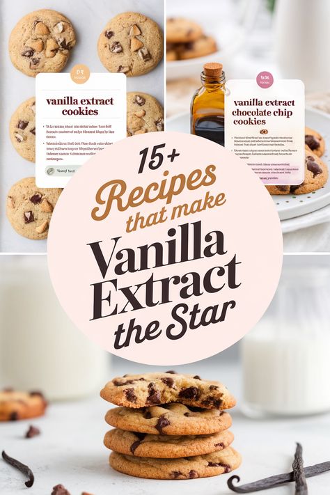 Make your kitchen sweet with easy recipes that showcase vanilla extract as the star ingredient. From creamy desserts to tasty breakfast treats these ideas will have everyone asking for seconds. Enjoy delicious vanilla cupcakes vanilla pancakes vanilla ice cream vanilla pudding and vanilla smoothies for a delightful flavor boost. Recipes With Vanilla Extract, Vanilla Chai Latte Recipe, Vanilla Almond Granola, Vanilla Pancakes, Ice Cream Vanilla, Best Christmas Appetizers, Chai Latte Recipe, Make Vanilla Extract, Vanilla Extract Recipe