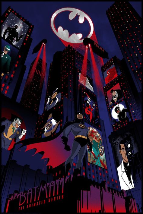 Batman Show, Batman Animated Series, Xman Marvel, Batman Animated, Gotham Batman, Batman Pictures, Dc Comics Wallpaper, Batman Poster, Batman Artwork