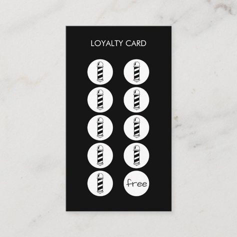 Loyalty Punch Card, Barber Sign, Create Your Own Business, Loyalty Card, Punch Cards, Professional Business Cards, Acrylic Art Print, Disney Gifts, Star Wars Gifts