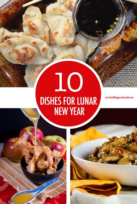 Chinese New Year Recipes Easy, Chinese Lunar New Year Food, Chinese New Year Party Food, Lunar New Year Food Dishes, Lunar New Year Recipes, Lunar New Year Food, Adventurous Recipes, Chinese New Year Desserts, Chinese New Year Recipes