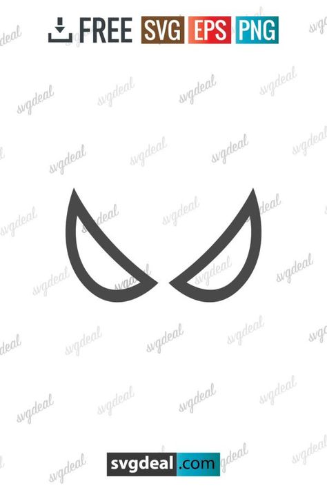 Spiderman Svg Free, Cricut Spiderman, Spiderman Eyes, Spiderman Svg, Spiderman Face, Spiderman Birthday, Svg Downloads, Free Svg Files, Cricut Tutorials