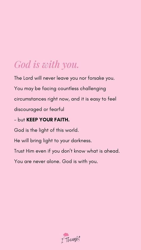 God Didn’t Bring You This Far To Leave You Wallpaper, Never Alone Bible Verse, He Will Never Leave You Nor Forsake You, God Never Leaves You, God Will Never Leave You Nor Forsake You, Bible Verses When You Feel Discouraged, God Is The Light, Lord Quote, Healing Bible Verses