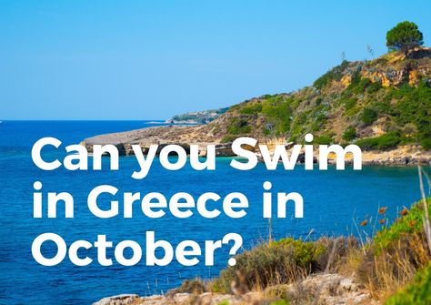 Can You Swim In Greece In October? (READ This Before Swimming!) - TravelPeri Greece In October, Crete Island Greece, Karpathos, Crete Island, Mykonos Island, Artificial Lake, Pretty Beach, Greece Holiday, Greece Islands