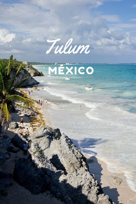 Tulum, México. Zona arqueológica maya junto al mar turquesa del caribe   #PlanBViajero #Mexico #Tulum #Caribe #Playas #México #lindo #rivieramaya Caribbean Vibes, Mexico Tulum, Vision Board Manifestation, Plan B, Tulum Mexico, Island Vibes, Soothing Sounds, Travel Board, Crystal Clear Water