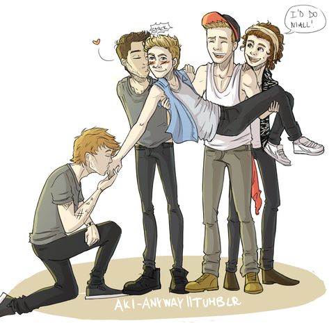 Niam Horayne Fan Art, Ziam Fanart, One Direction Fanart Cute, One Direction Cartoon Wallpaper, 1d Cartoon, 1d Fanart, 1d Drawings, Theo Horan, One Direction Fan Art