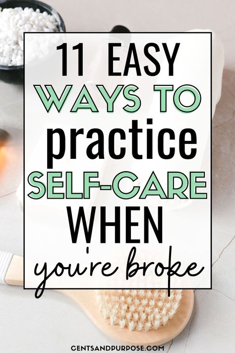 Practicing self-care is more important now than ever but it doesn't have to be expensive.  Here are some cheap self-care ideas you can do when you're broke or on a budget!  These self-care tips and activities are good for moms, for teens and some even for men!  #selfcare #selfcareroutines #selfcaretips Men Selfcare, Selfcare Ideas, Managing Your Money, Self Care Routine, Gratitude Journal, Guided Meditation, Care Tips, Self Development, How To Do Nails