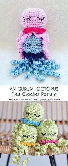 Amigurumi pattern, octopus for preemies and kids, Baby room decor, free crochet pattern, sleeping octopus, easy octopus, donate Octopus For Preemies, Preemie Octopus, Beanie Hat Crochet Pattern, Amigurumi Octopus, Preemie Crochet, Octopus Crochet Pattern, Crochet Toys Free, Baby Crochet Patterns Free, Crochet Octopus