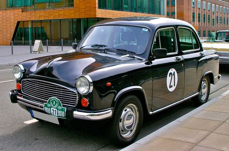 Ambassador | Hindustan Ambassador in Hamburg. | Dennis Matthies | Flickr Hindustan Ambassador, Ambassador Car, Indian Cars, Vintage England, Fiat Cars, Cars Bikes, Pretty Cars, Royal Enfield, Collector Cars