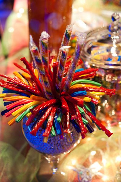 Centerpiece Candy Centerpieces Wedding, Candy Table Centerpieces, Track Banquet, Monster Hair, Candy Centerpiece, Candy Arrangements, Candy Centerpieces, Sweet 16 Themes, Candy Bouquet Diy